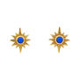 Lapis lazuli star earrings by Ottoman Hands
